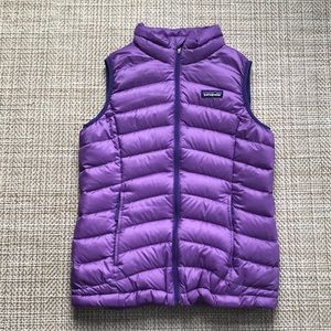 Patagonia Down Vest (girls' size M)